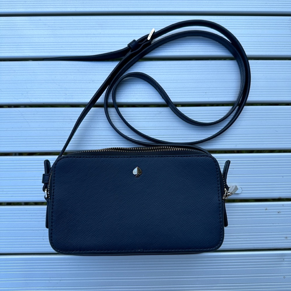 Kate Spade Small Crossbody - Dark Blue